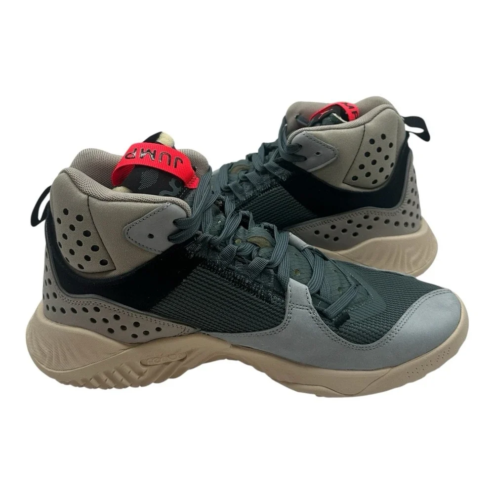 Jordan Delta Mid Basketball Shoes‎ Men's Size 8 Hasta/Bright Crimson DC2130-300